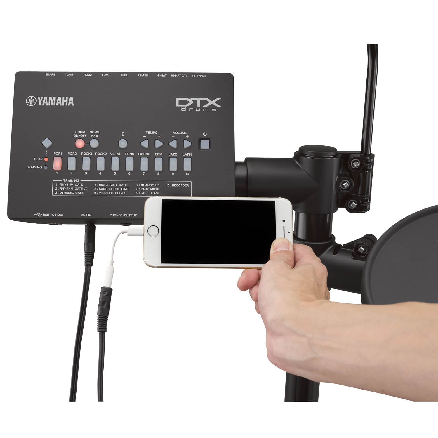 Yamaha DTX-402K Electronic Drum Kit Plus Pack - Image 4