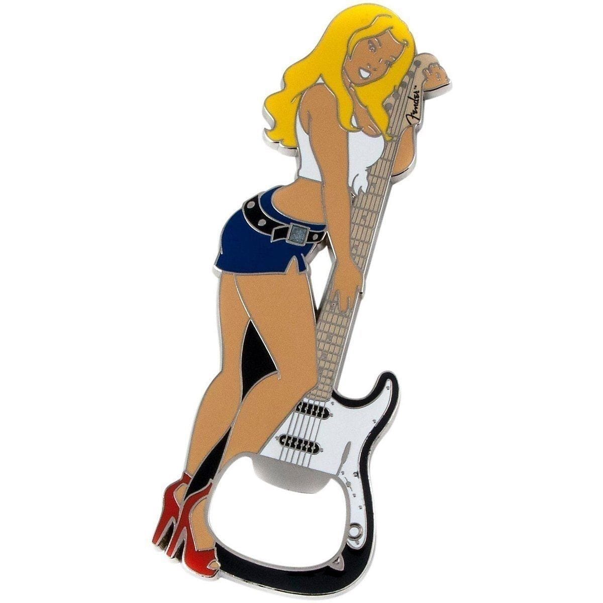 Fender Bottle Opener - Stratocaster Guitar Girl