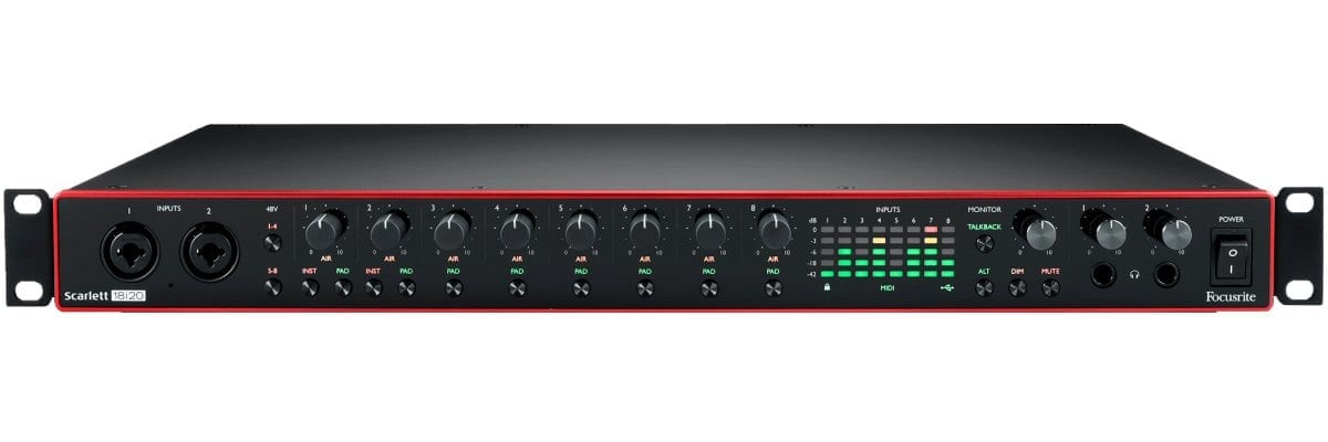 Focusrite Scarlett 18i20 (Gen 3) USB Audio Interface - Image 2