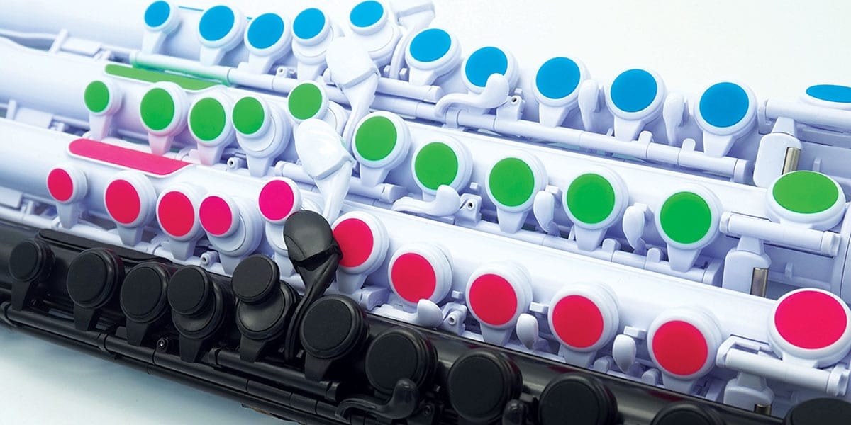 Nuvo jFlute 2.0 Curved Head Student Flute - Image 3