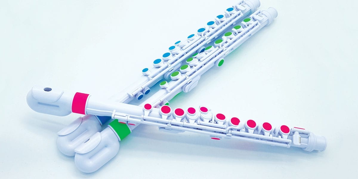 Nuvo jFlute 2.0 Curved Head Student Flute - Image 2