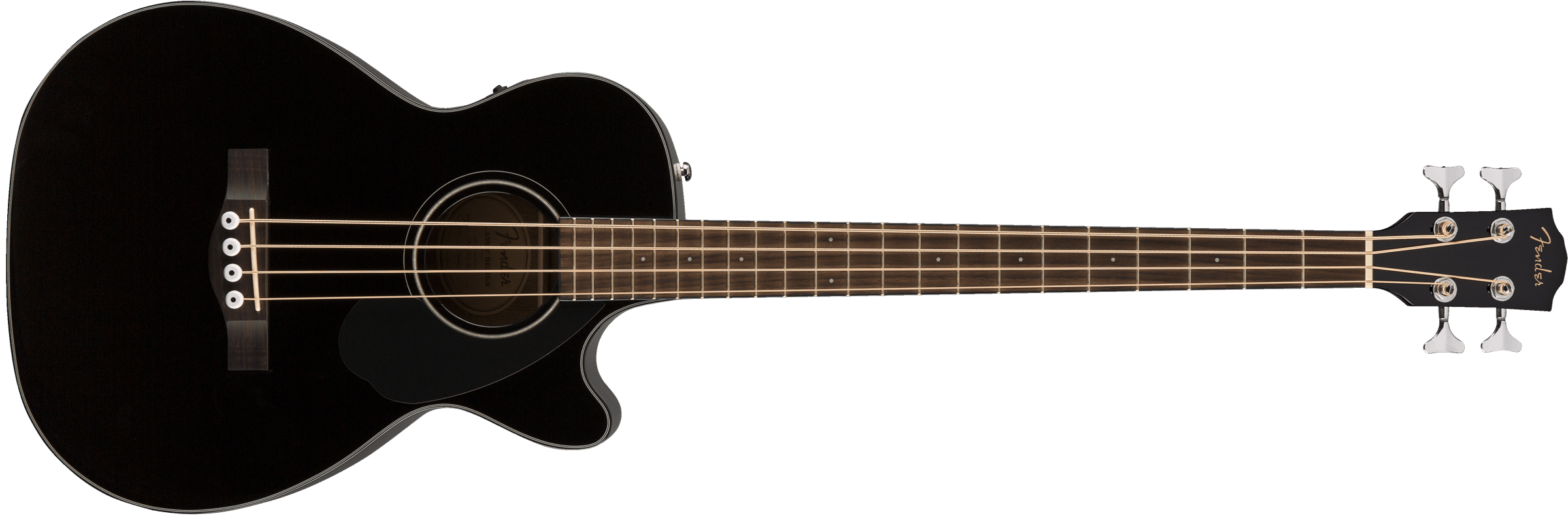 Fender CB-60SCE Acoustic Bass Guitar - Image 8