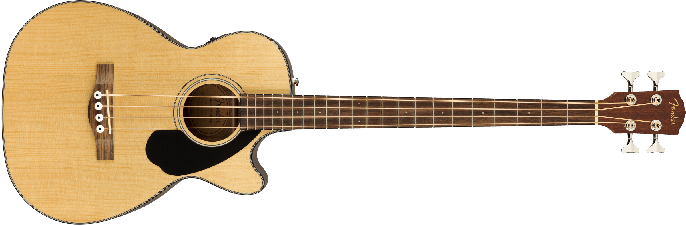 Fender CB-60SCE Acoustic Bass Guitar - Image 9