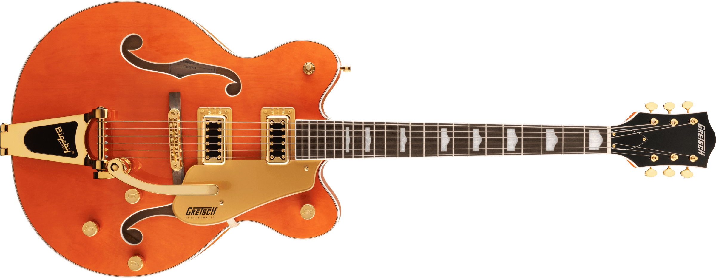 Gretsch G5422TG Electromatic Classic Hollow Body Double-Cut with Bigsby Orange Stain