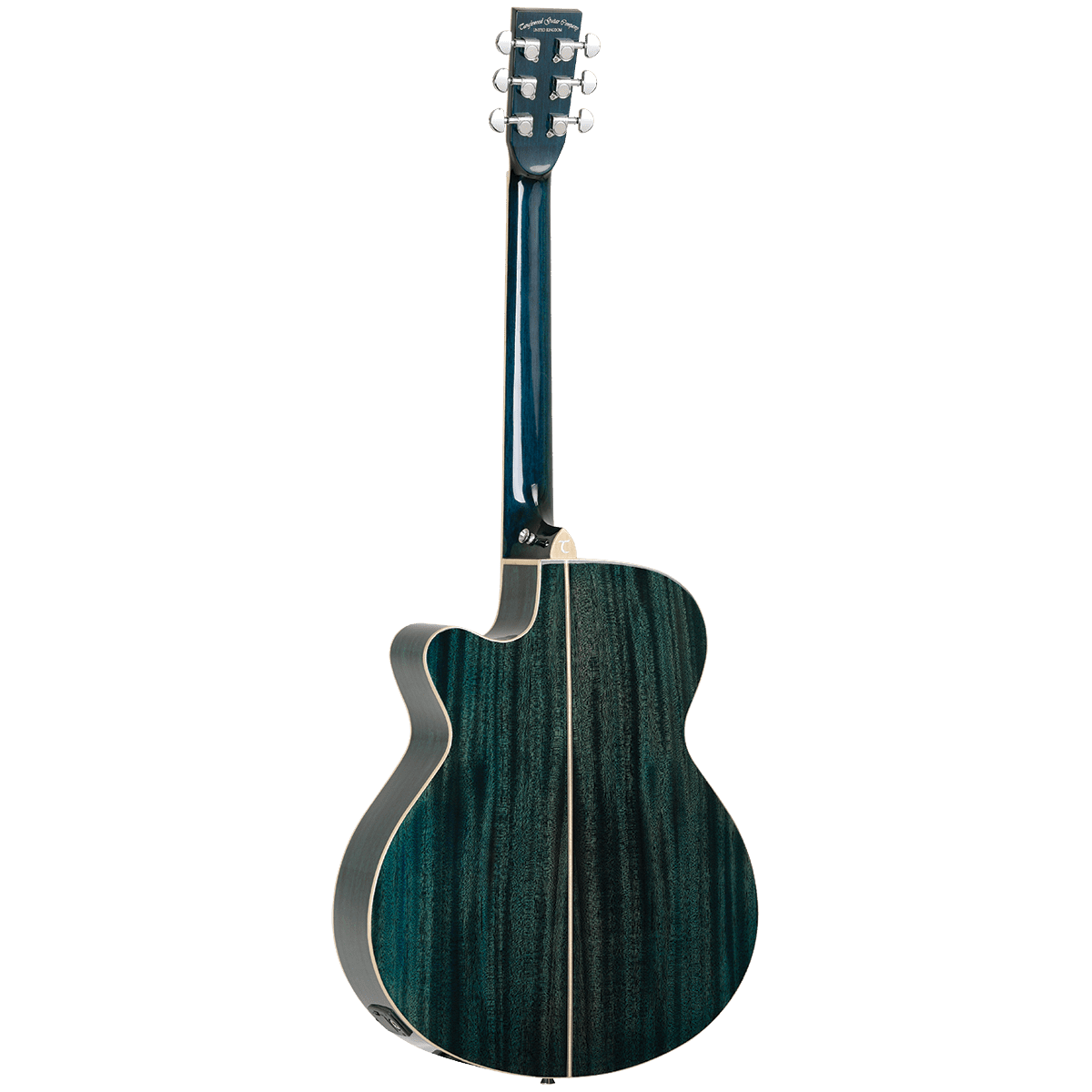 Tanglewood Winterleaf Blonde Superfolk Acoustic Electric Guitar - Image 2