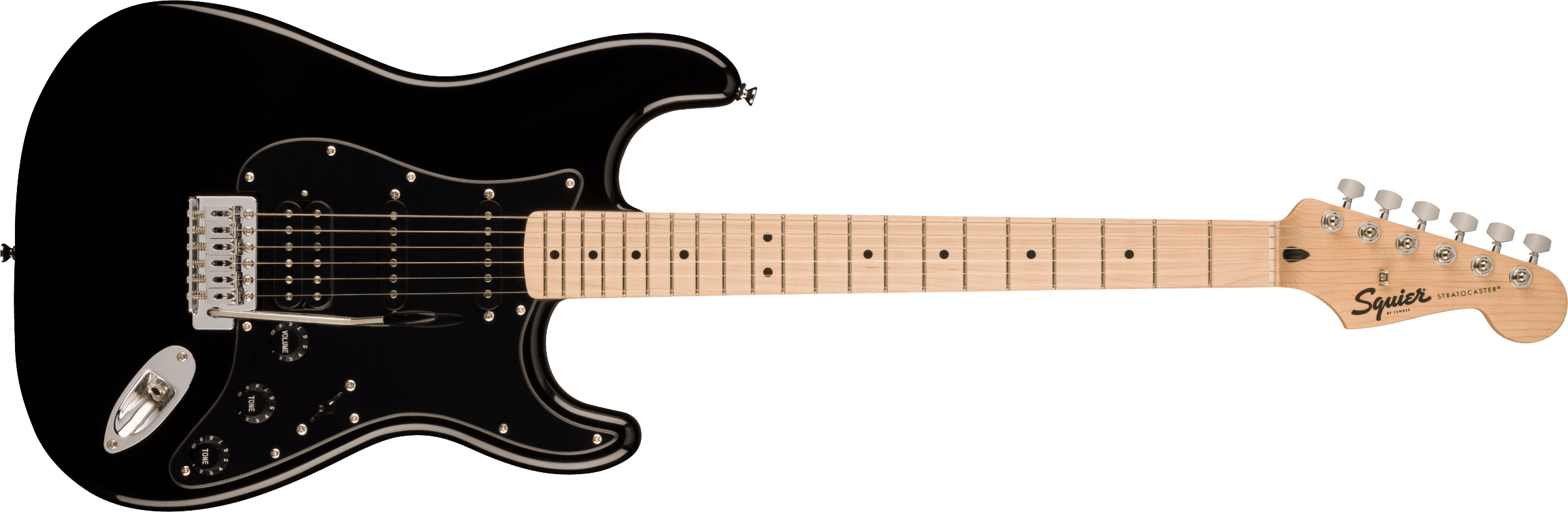 Squier Sonic Stratocaster HSS Black