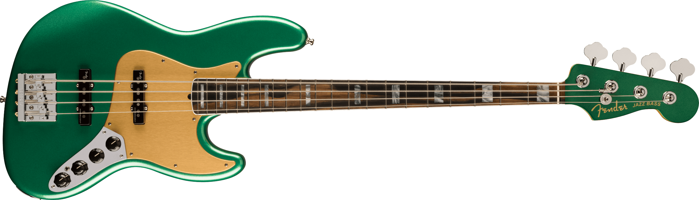 Fender American Ultra Jazz Bass Limited Edition Mystic Pine Green
