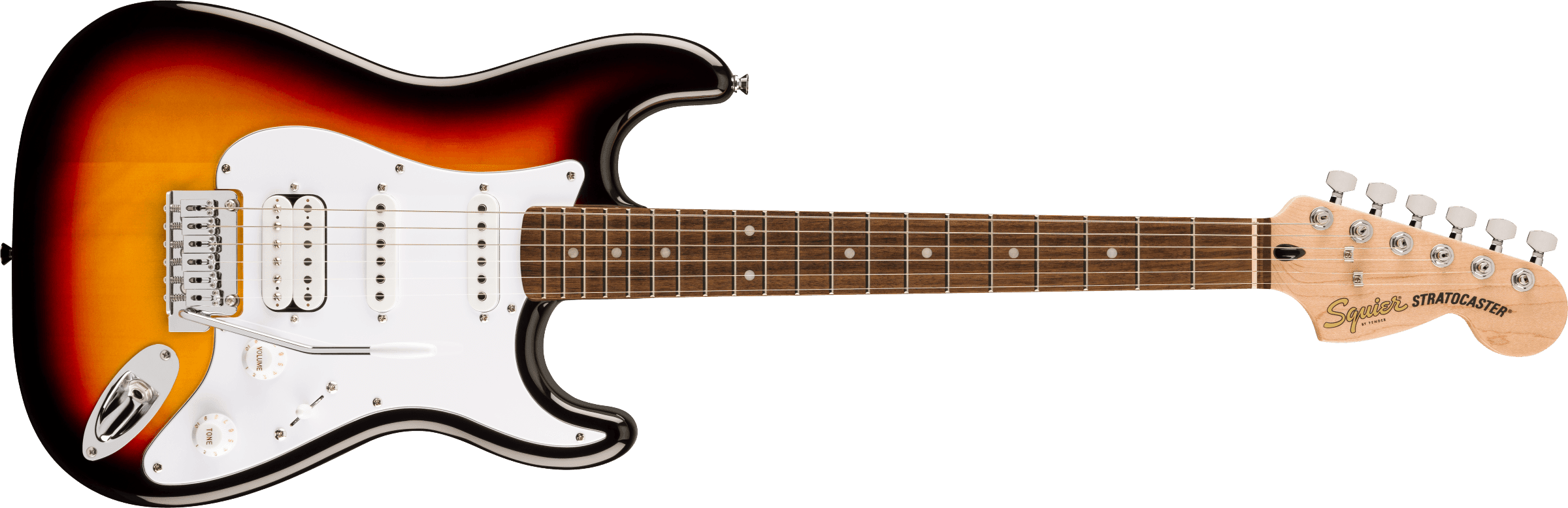 Squier Affinity Series Stratocaster Junior HSS 3-Color Sunburst
