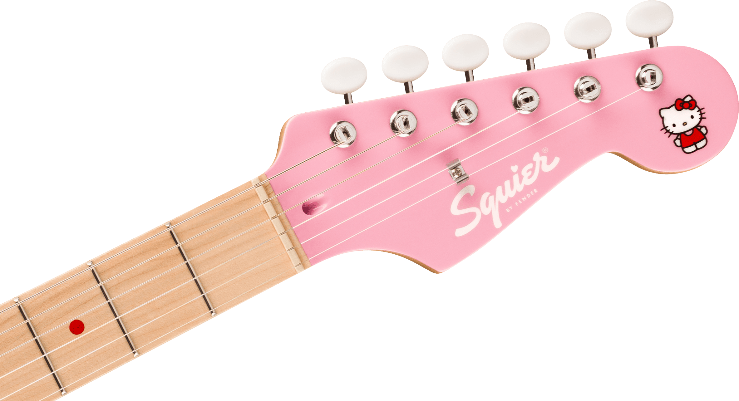 Squier Hello Kitty Stratocaster Limited Edition Pink