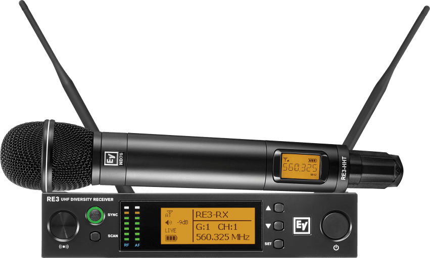 Electro-Voice RE3-ND76 Wireless Microphone System
