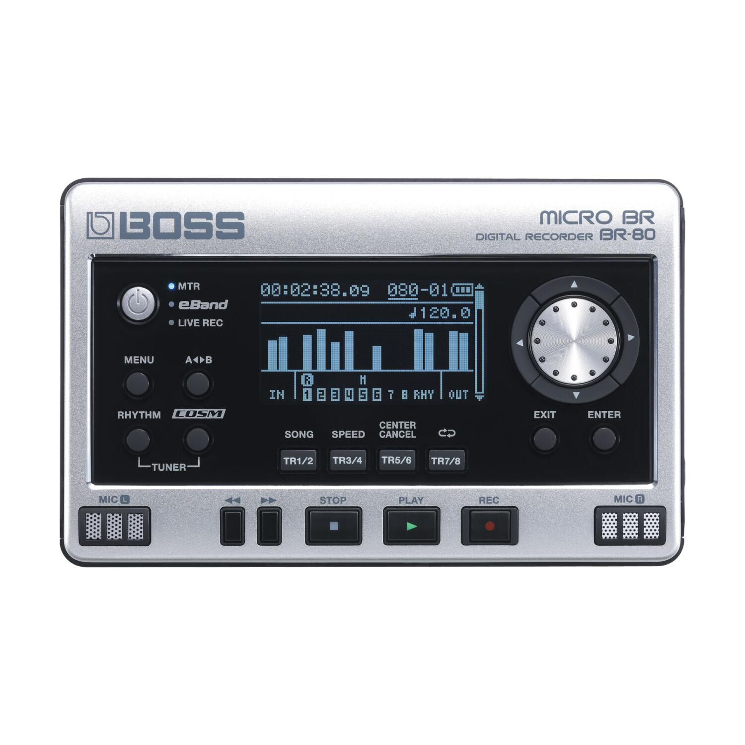 BOSS BR-80 Micro Digital Multitrack Recorder