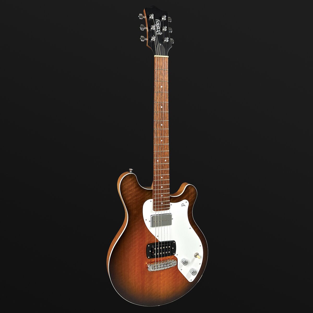 Pratley AP92 Solid Body Electric Guitar | Maple Smoke Burst