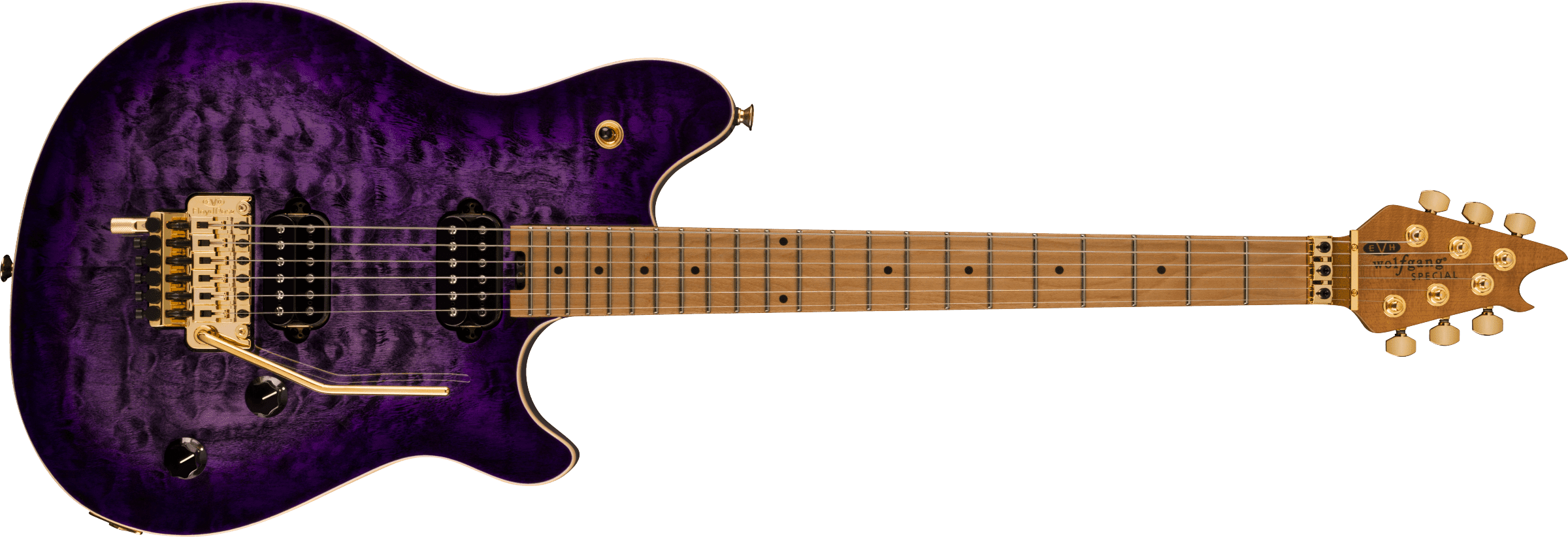EVH Wolfgang Special QM Purple Burst