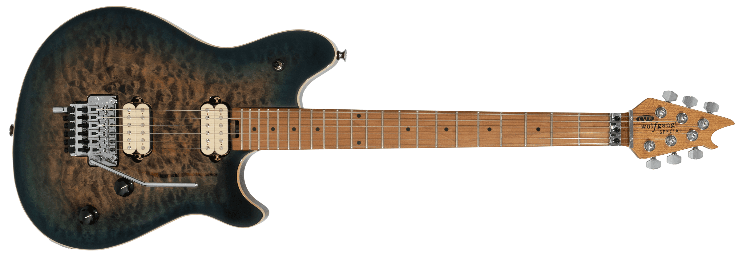 EVH Wolfgang Special QM Indigo Burst