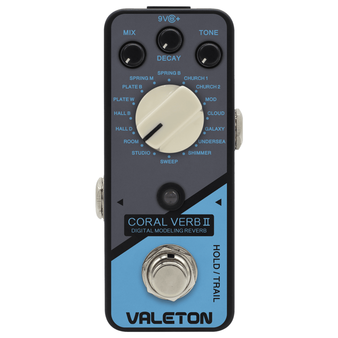 Valeton Coral Verb II Reverb Pedal