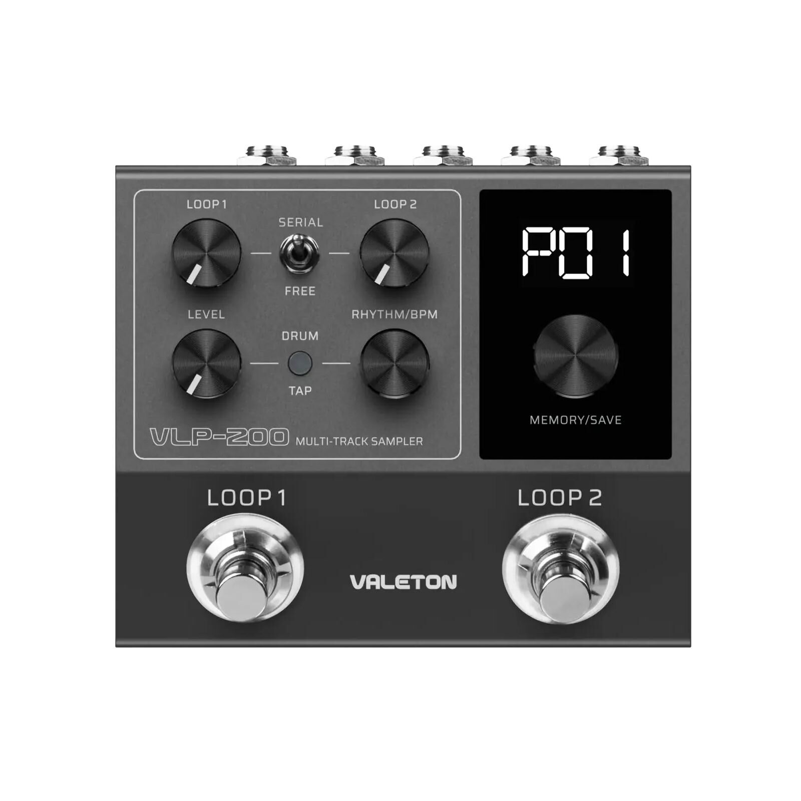 Valeton VLP-200 Dual Channel Stereo Looper Pedal