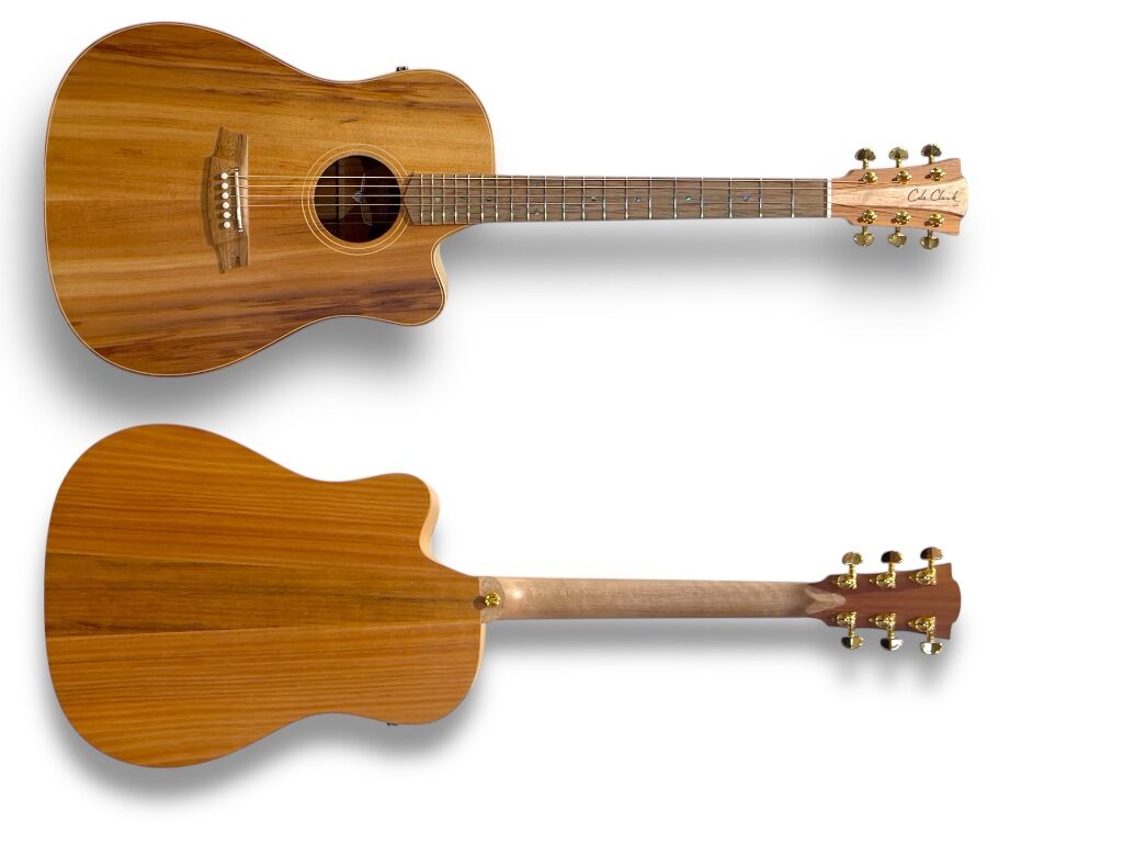 Cole Clark CCFL2EC-BLBL Fat Lady Blackwood Acoustic/Electric Guitar