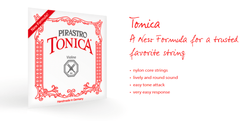 Pirastro Tonica Violin Strings