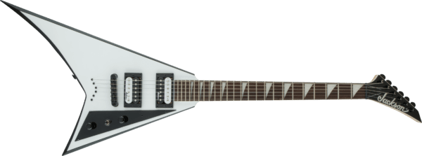 Jackson JS Series Rhoads JS32T White with Black Bevels