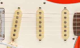 Fender Ltd Edition Player II Stratocaster Sparkle 3-Colour Sunburst player series pickups