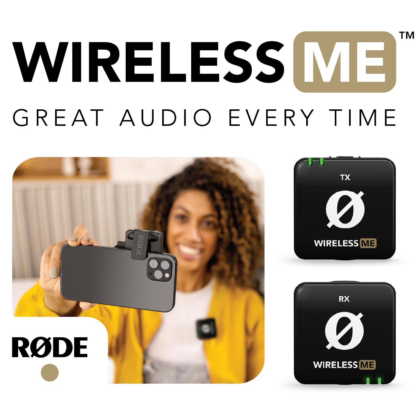 RODE Wireless ME Compact Wireless Microphone System