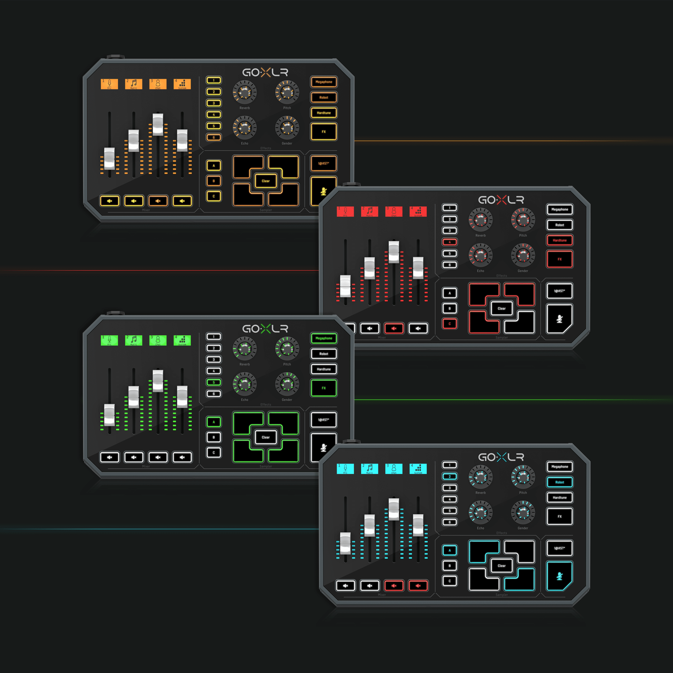 tc helicon goxlr rgb