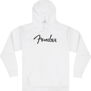 Fender Spaghetti Logo Hoodie Olympic White