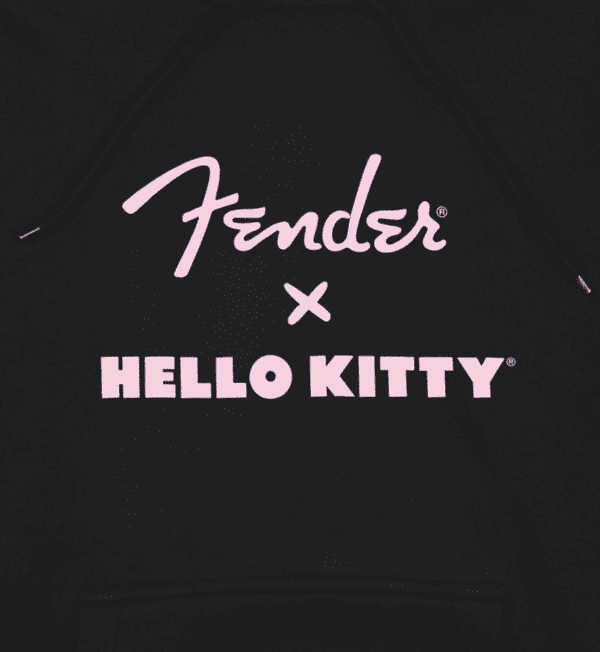 Fender x Hello Kitty Black Logo Hoodie