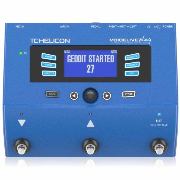 tc helicon voicelive play vocal effects