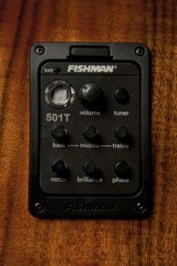 Washburn Comfort G55CE KOA Fishman Preamp