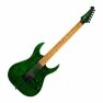 spira s-450-tgr electric guitar transparent green