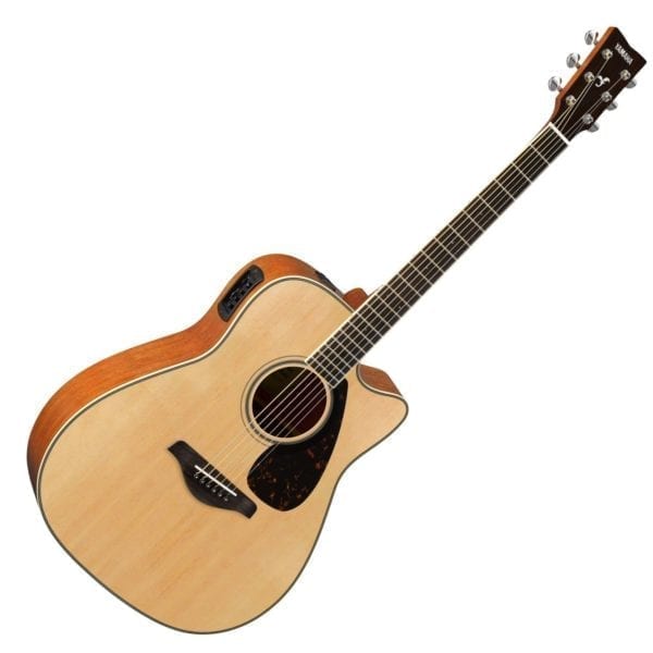Yamaha FGX820C Acoustic Electric Guitar - Image 2