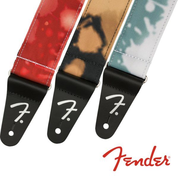 Fender Tie Dye Acid Wash Guitar Straps