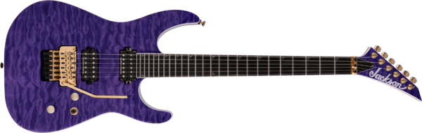 Jackson Pro Series Soloist SL2Q MAH Electric Guitar Transparent Purple