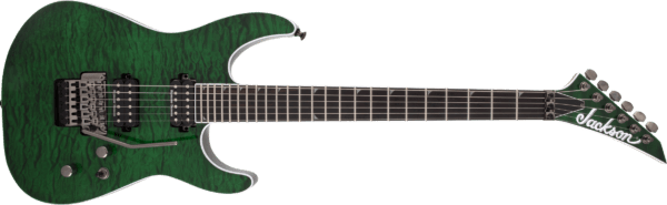 Jackson Pro Series Soloist SL2Q MAH Electric Guitar Transparent Green