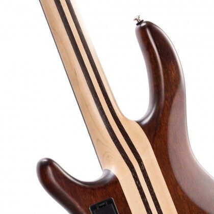 5-piece neck of the Cort A4 Plus FMMH Open Pore Bass