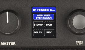 20 Amp types and loads of effects on the Fender Mustang LT50