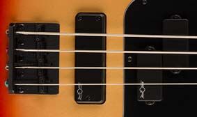 SQR Ceramic Pickups onboard the Squier Contemporary Active Precision Bass PH
