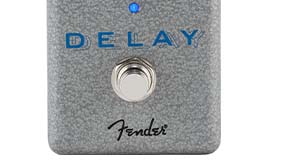 Fender Hammertone Delay Pedal boasts three delay modes