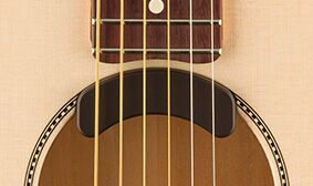 Fishman Fluence pickup onboard the Fender Highway Series Acoustic Dreadnought Guitar
