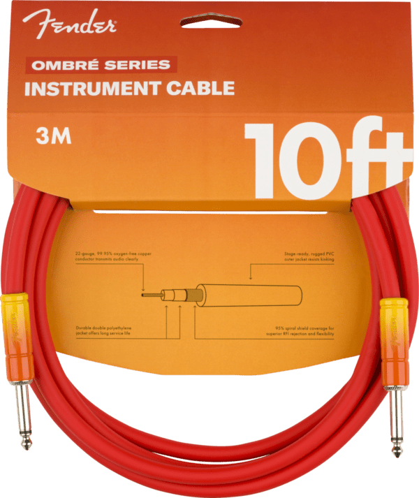 Fender 10' Ombré Instrument Cable
