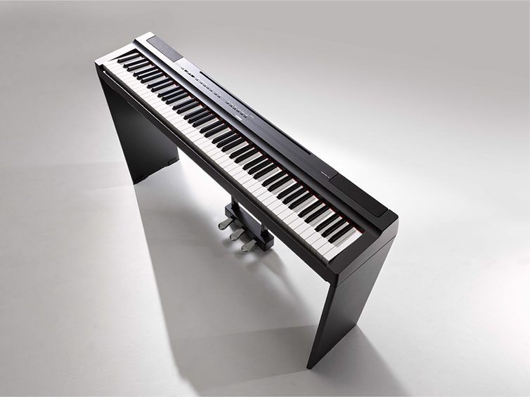 Add the L125 stand & LP1 pedal to your P125 to make a complete compact digital piano