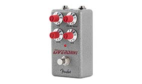 Fender Hammertone Overdrive Pedal boasts an internal tone control