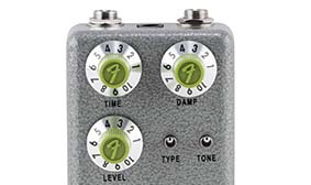 3 reverb modes of the Fender Hammertone reverb pedal