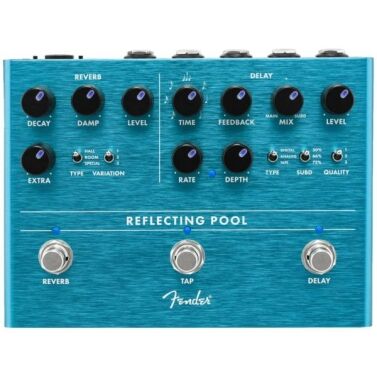 Fender Reflecting Pool Reverb Delay Pedal