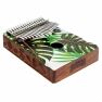 Mahalo 17 Note Kalimba Monstera MKA17MT