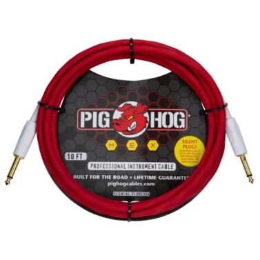 Pig Hog Hex Series Silent Instrument Cable 10ft